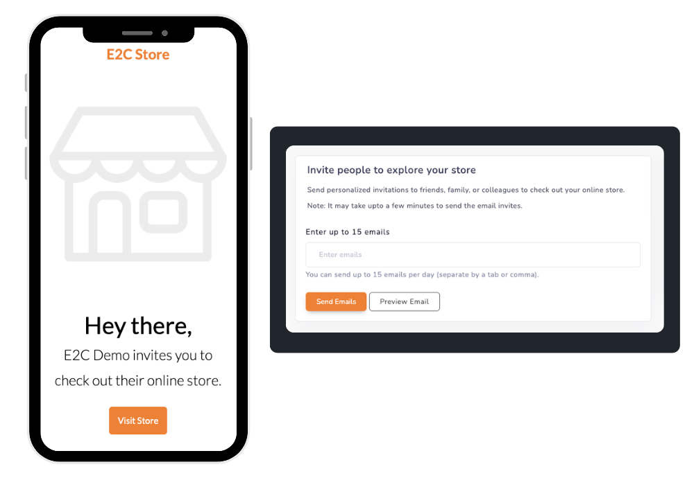 Store email marketing
