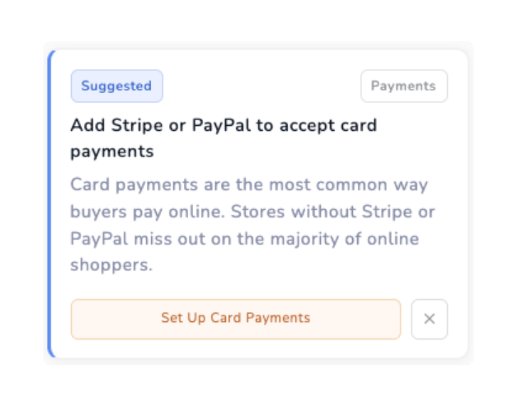 Payment coverage recommendations