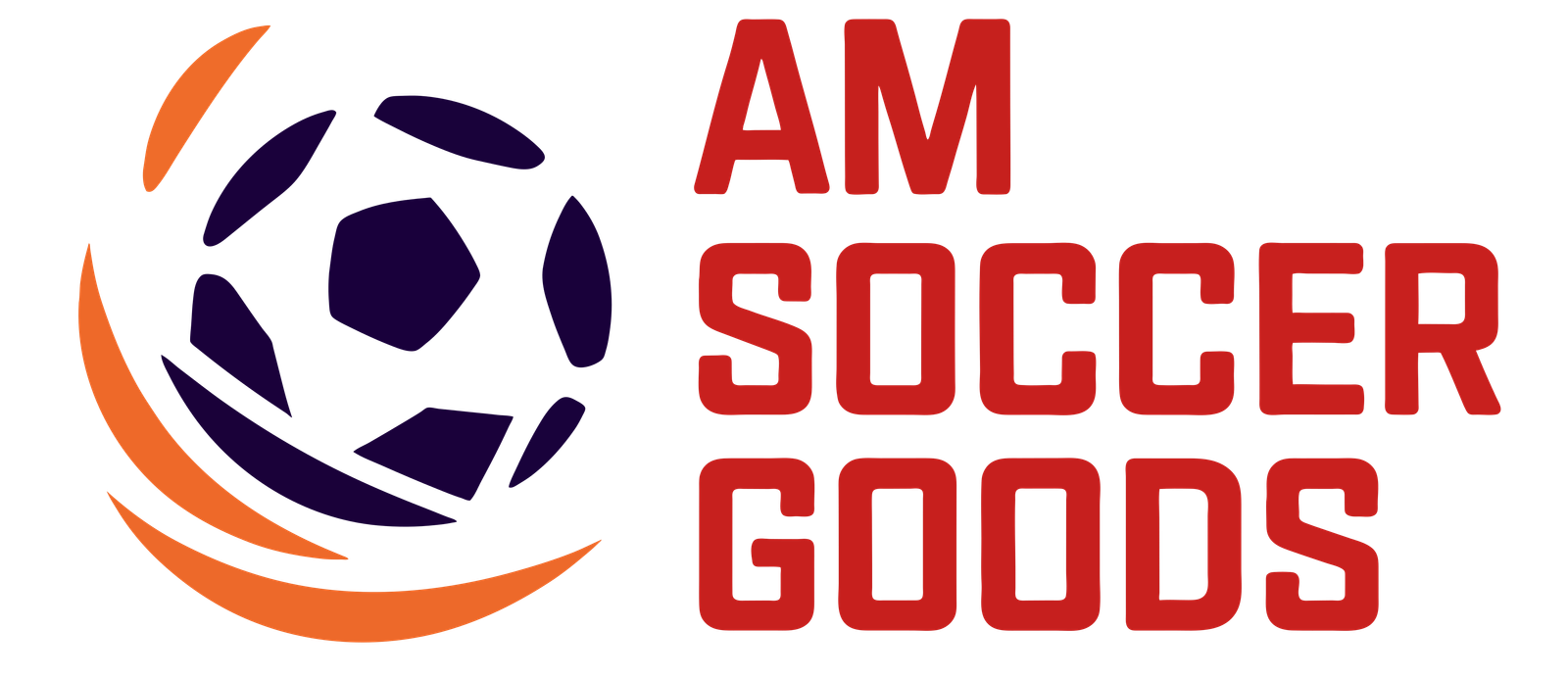 AM Soccer Goods logo