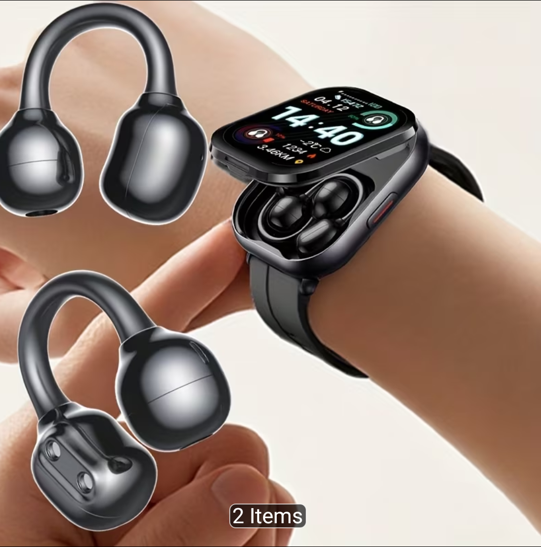 Luxury 2-in-1 Smart Watch & Earpiece
