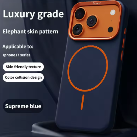 High-End Leather Texture Magnetic phone case