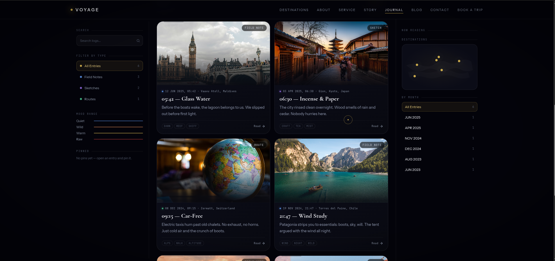 VOYAGE — Luxury Travel