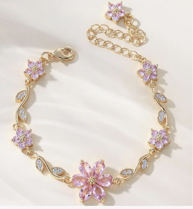 Tulip Flower Bracelet