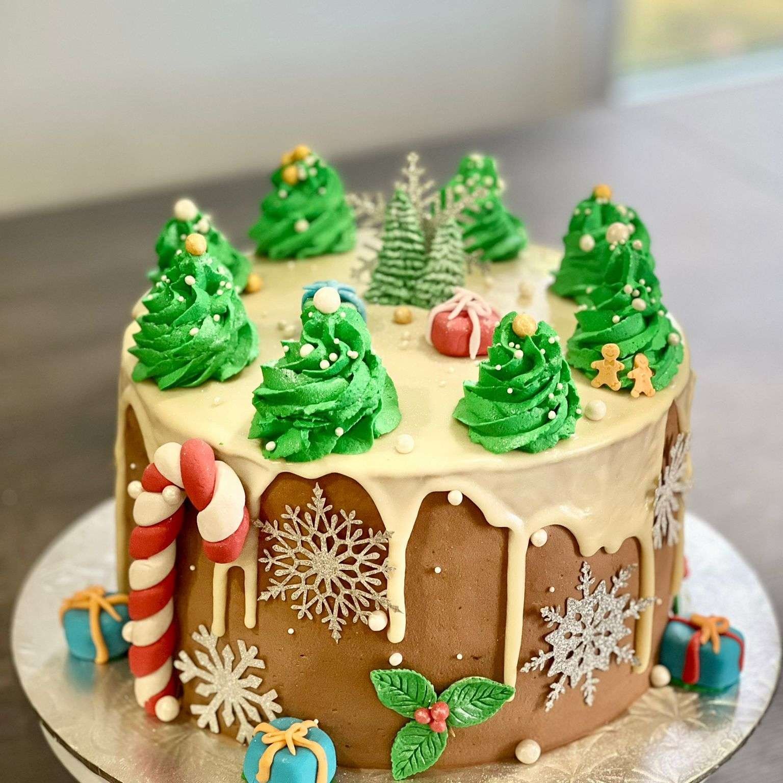 Orange Christmas Cake image