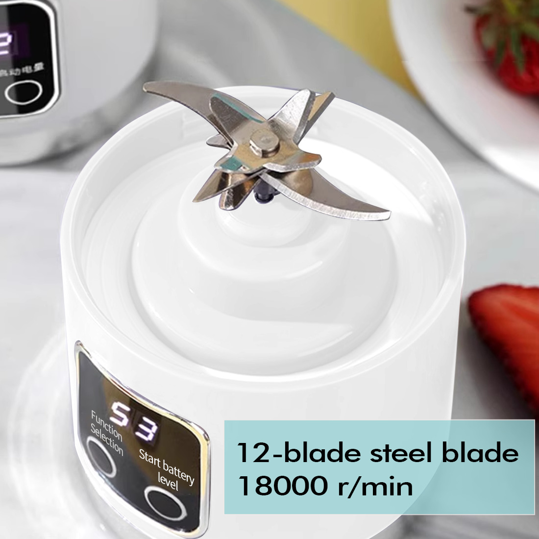Portable USB Rechargeable Juicer Cup Electric