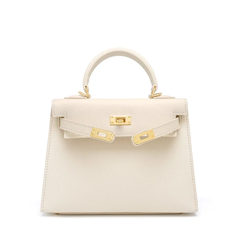 MAKOM BAGS - Fashionable Mini Leather Kelly Bag