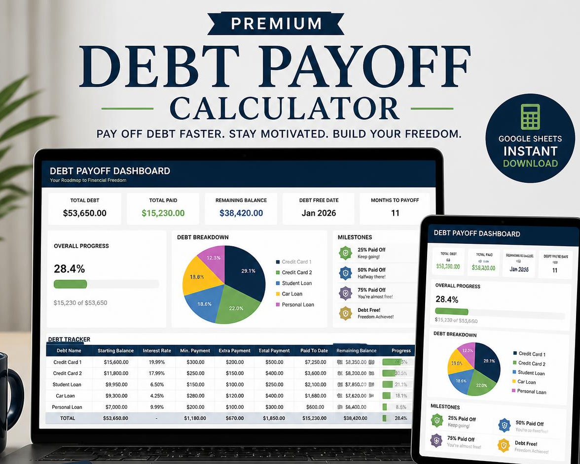 Debt Payoff Tracker/Calculator