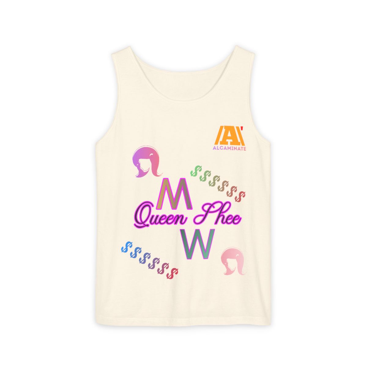 Alcaminate Queen Shee tank top
