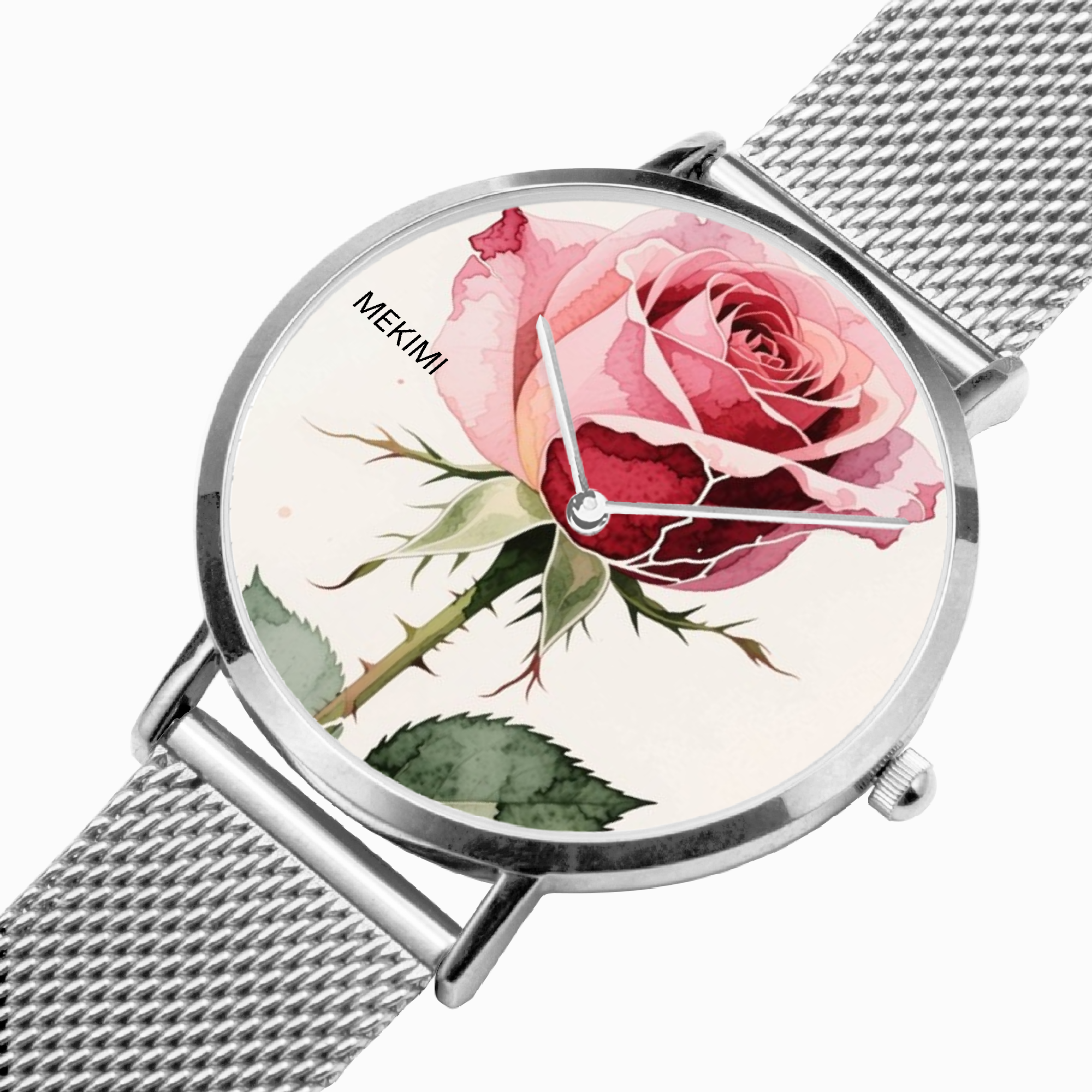 MEKIMI WATCH-Botanical Rose Watch
