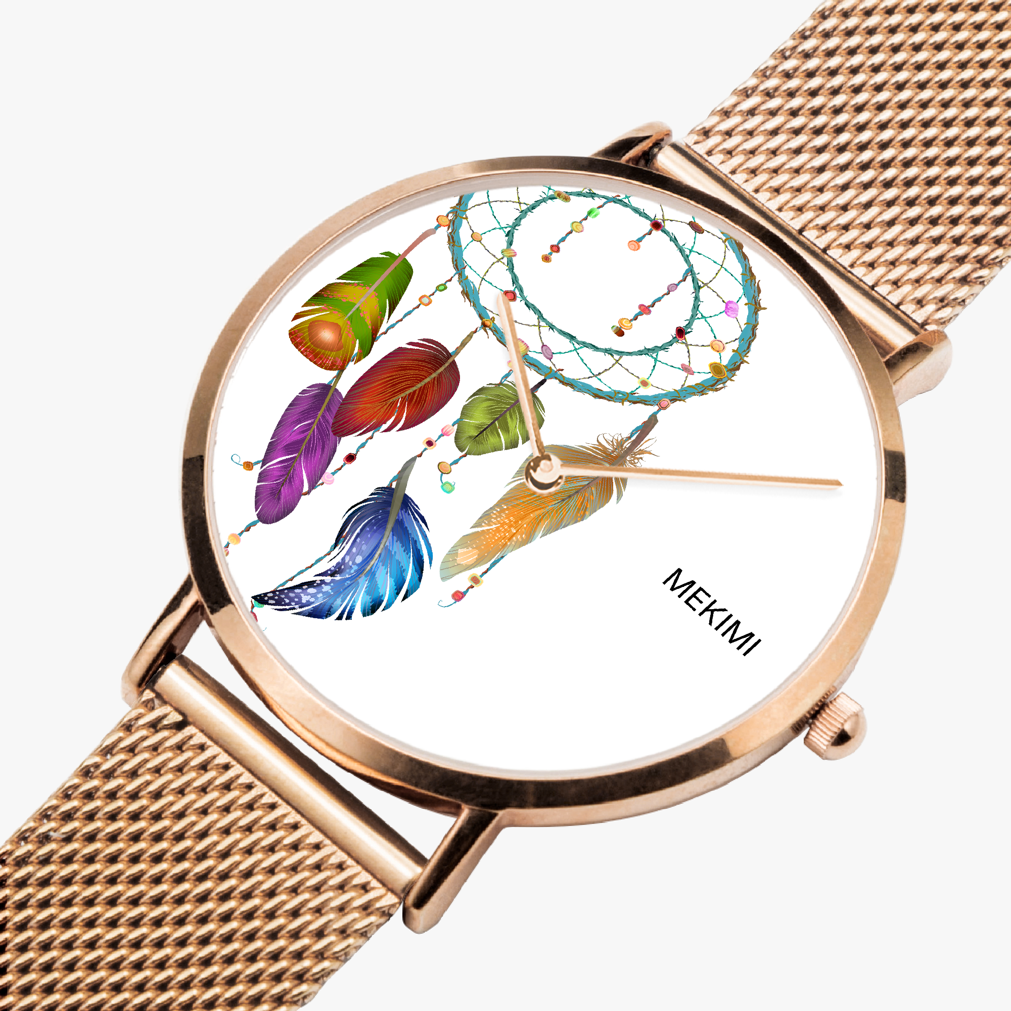 MEKIMI WATCH-Colorful Dreamcatcher-Artwork- Watch