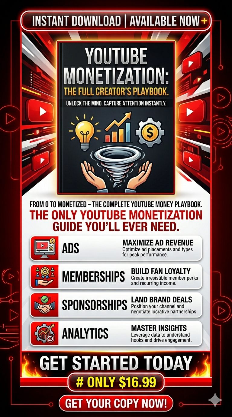 YouTube Monetization: The Creator’s Playbook
