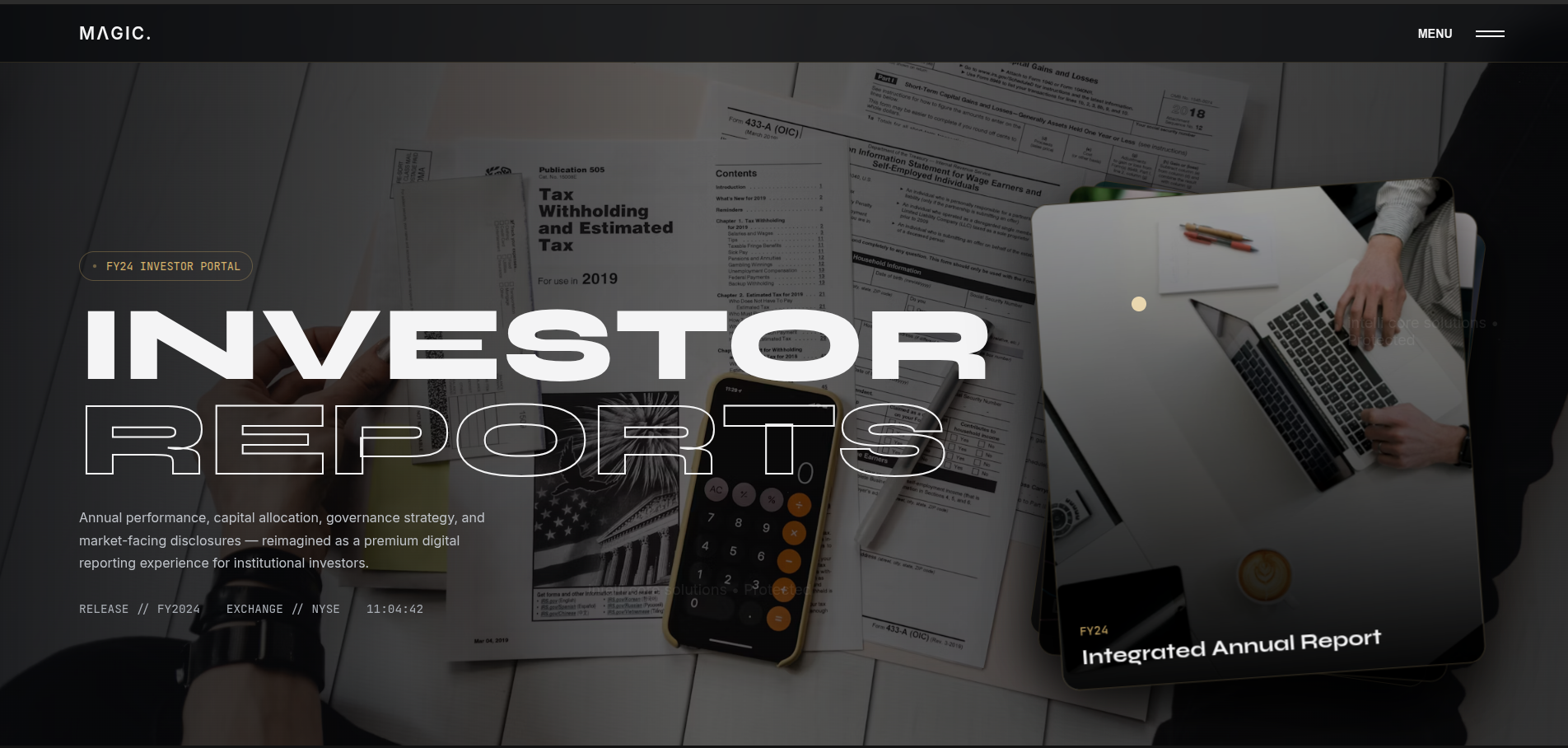 MΛGAgency Template Full