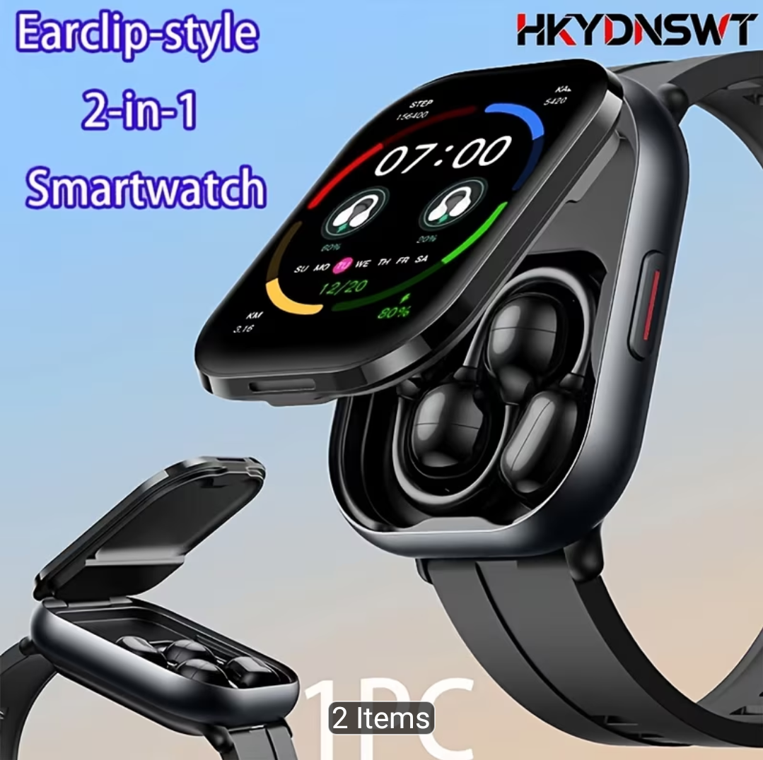Luxury 2-in-1 Smart Watch & Earpiece