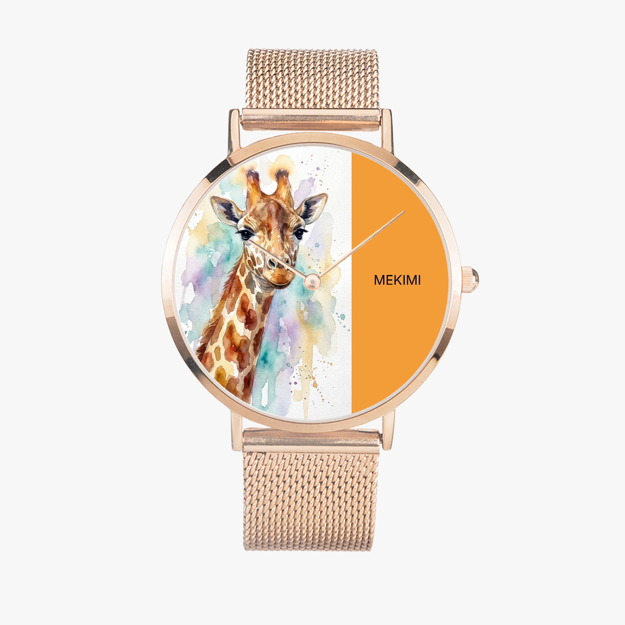 MEKIMI WATCH- Majestic Giraffe Portrait Watch