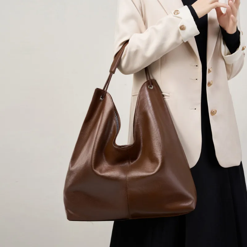 MAKOM BAGS- Tanned Leather Tote Bag