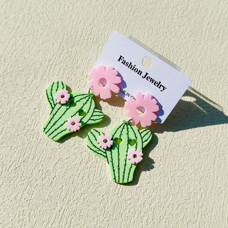 MEKIMI JEWELRY- Retro Cactus