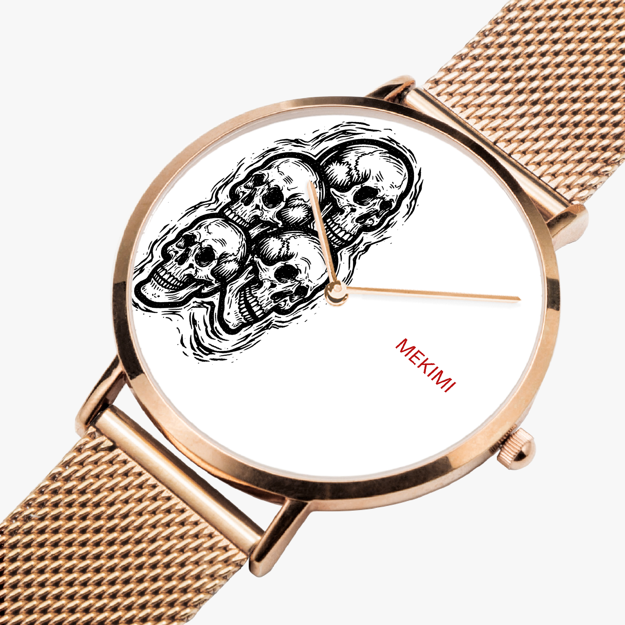 MEKIMI WATCH- Four Skulls Watch