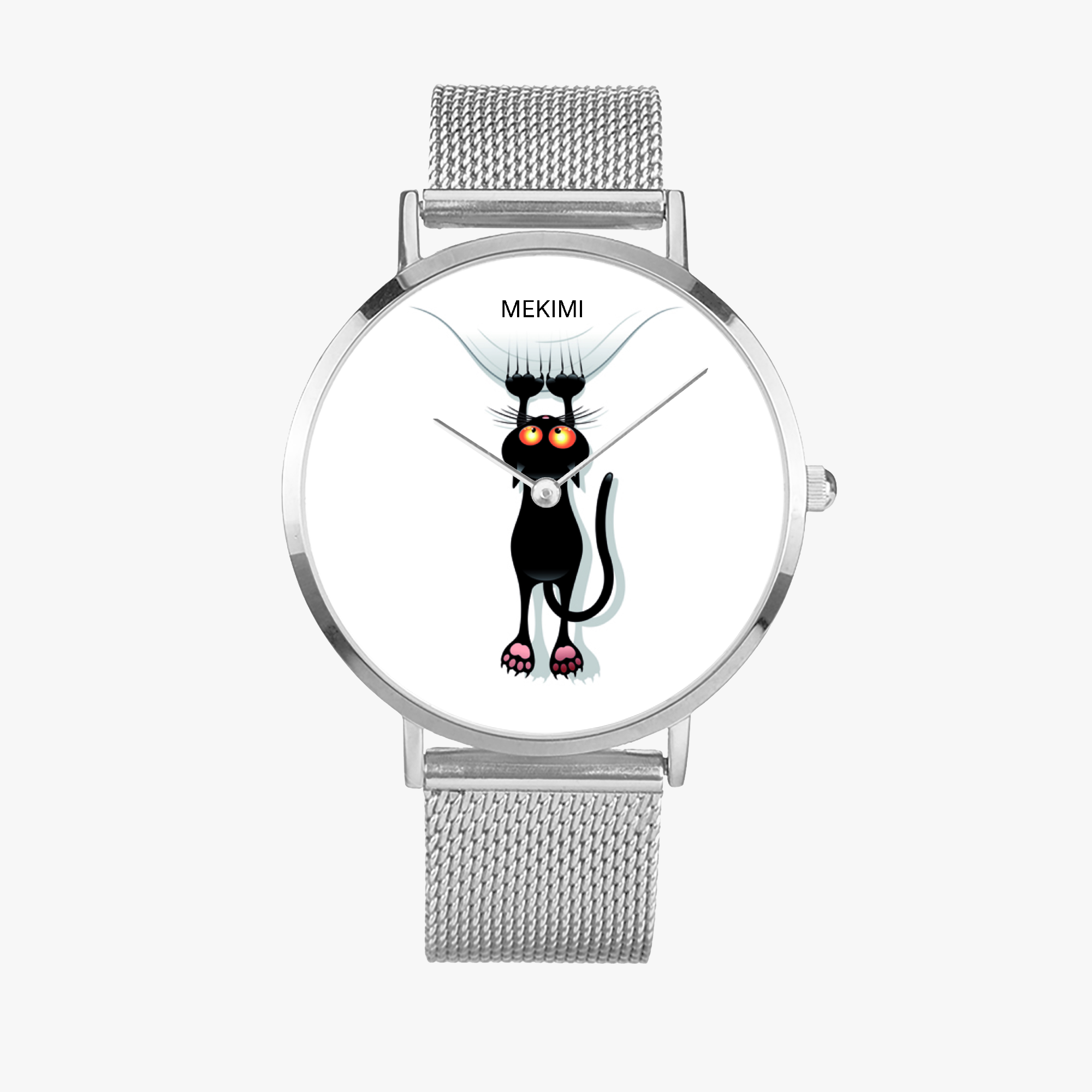 MEKIMI WATCH-Amusing Black Cat Watch