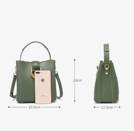 MAKOM BAGS- Trendy Bucket Bag