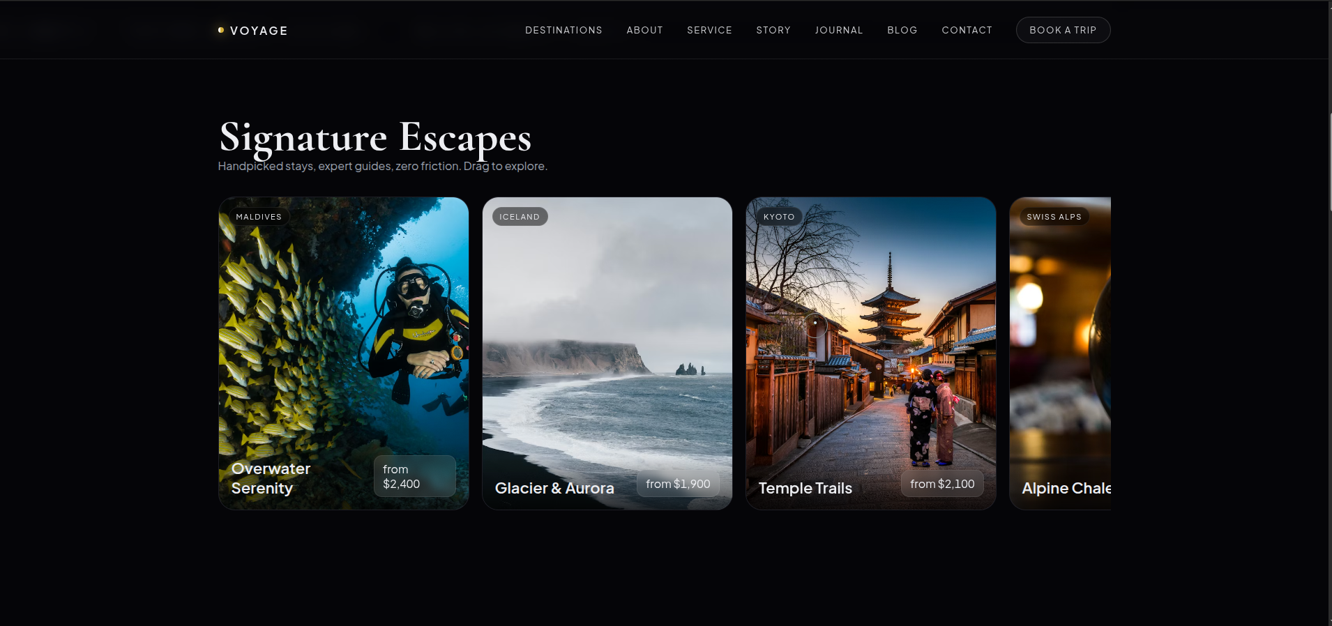 VOYAGE — Luxury Travel