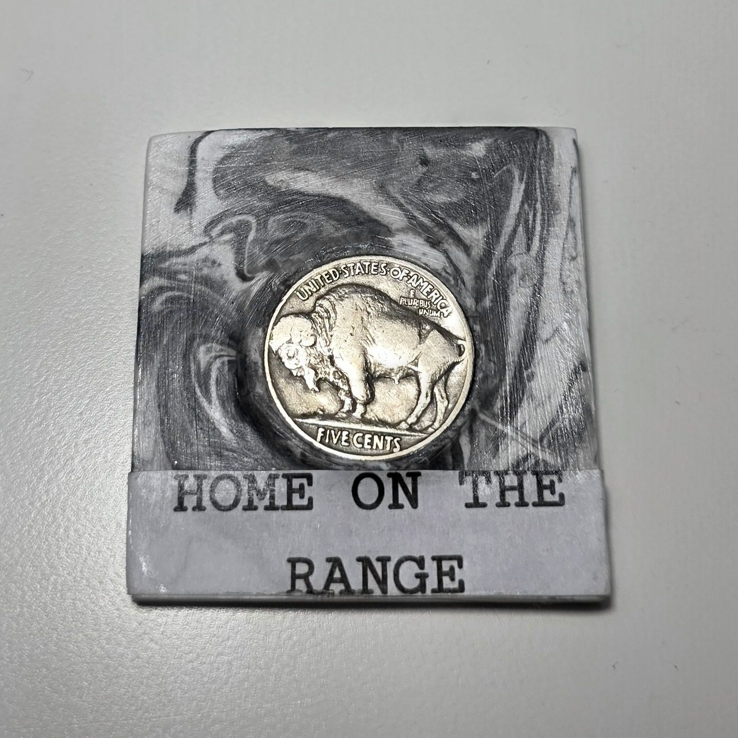 1934P Home OT Range Buffalo Nickel Coin Decoration