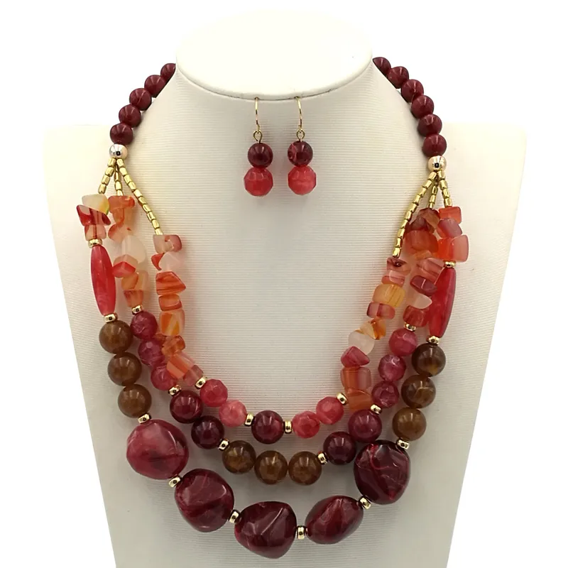 MEKIMI JEWELRY-Necklace Resin