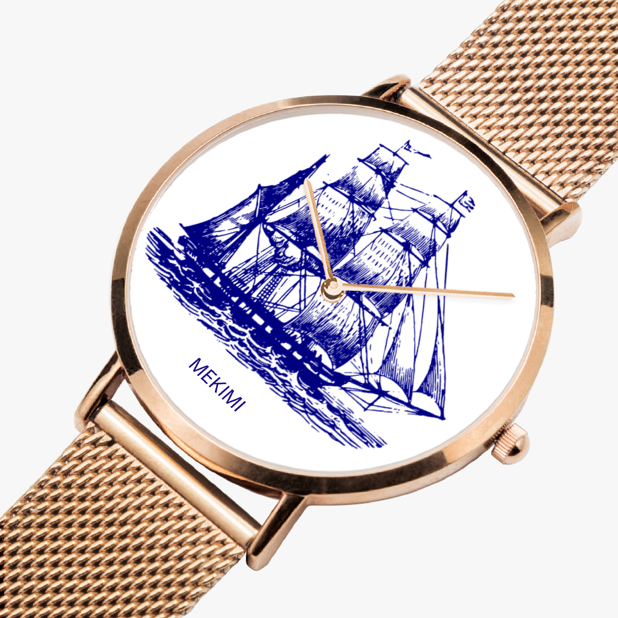 MEKIMI WATCH- Vintage Ship Watch