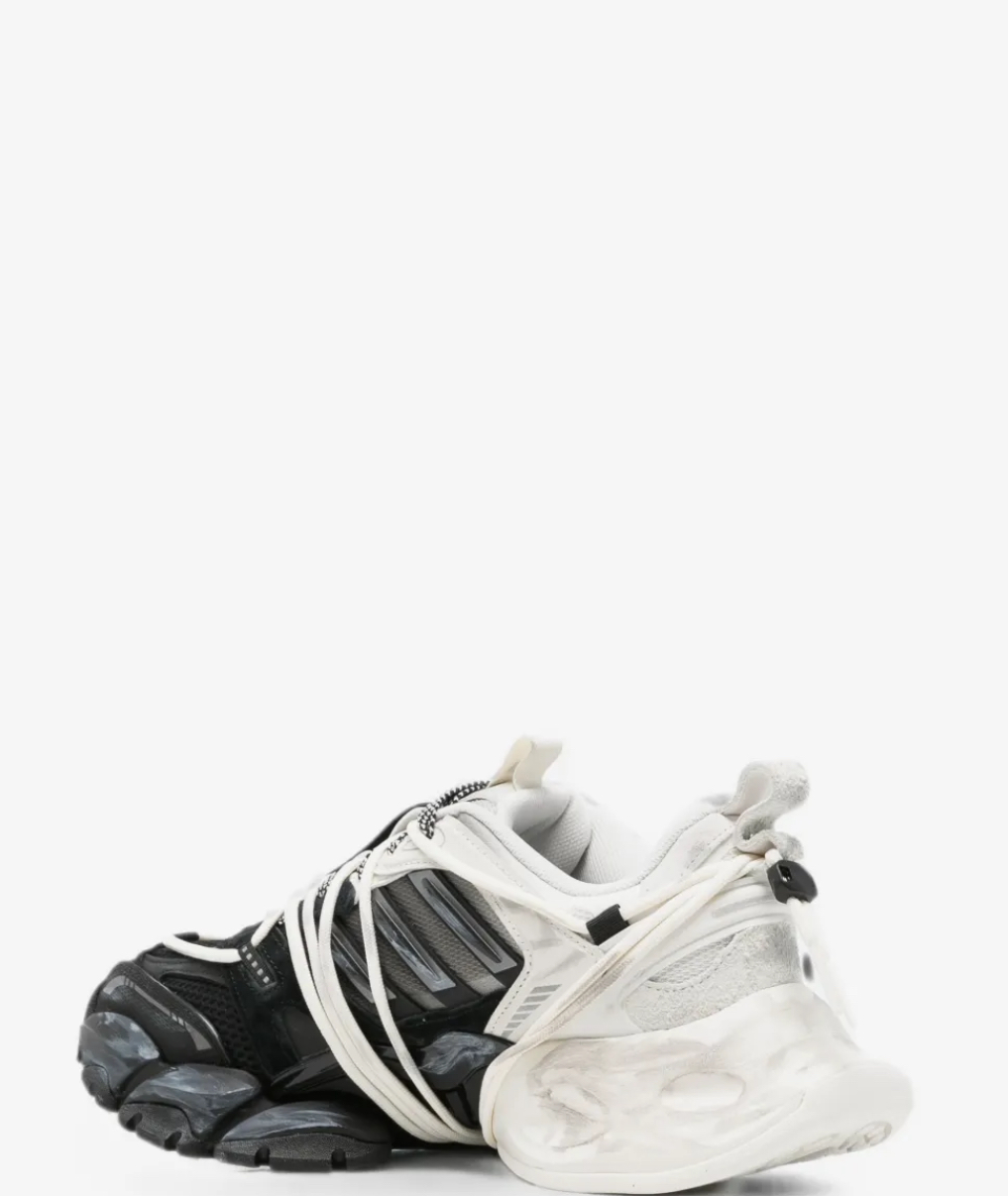 adidas panelled lace-up sneakers