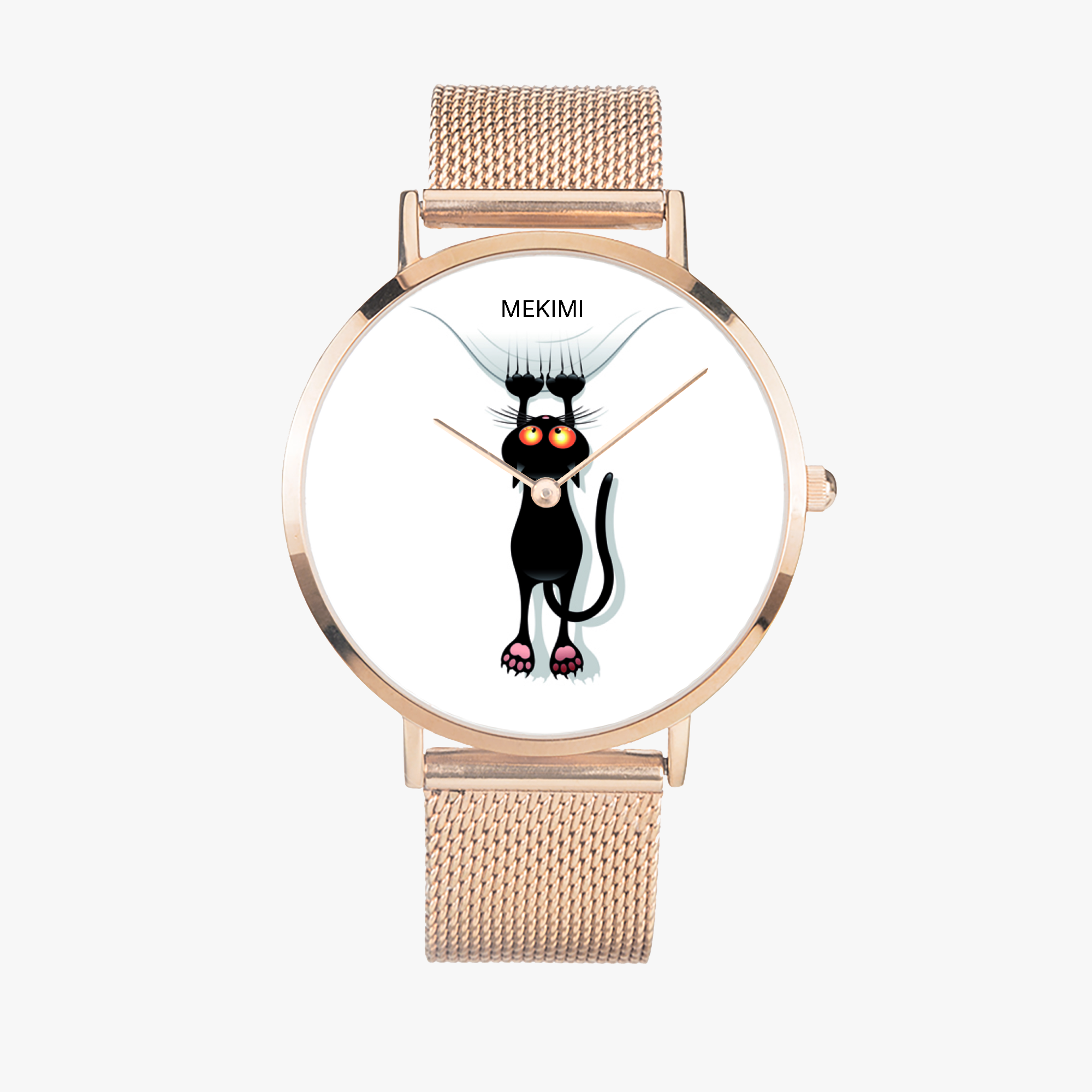 MEKIMI WATCH-Amusing Black Cat Watch