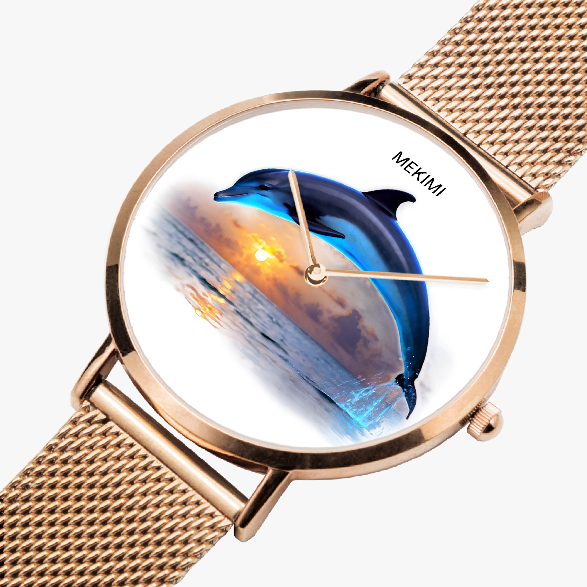 MEKIMI WATCH-Dolphin at Sunset Watch