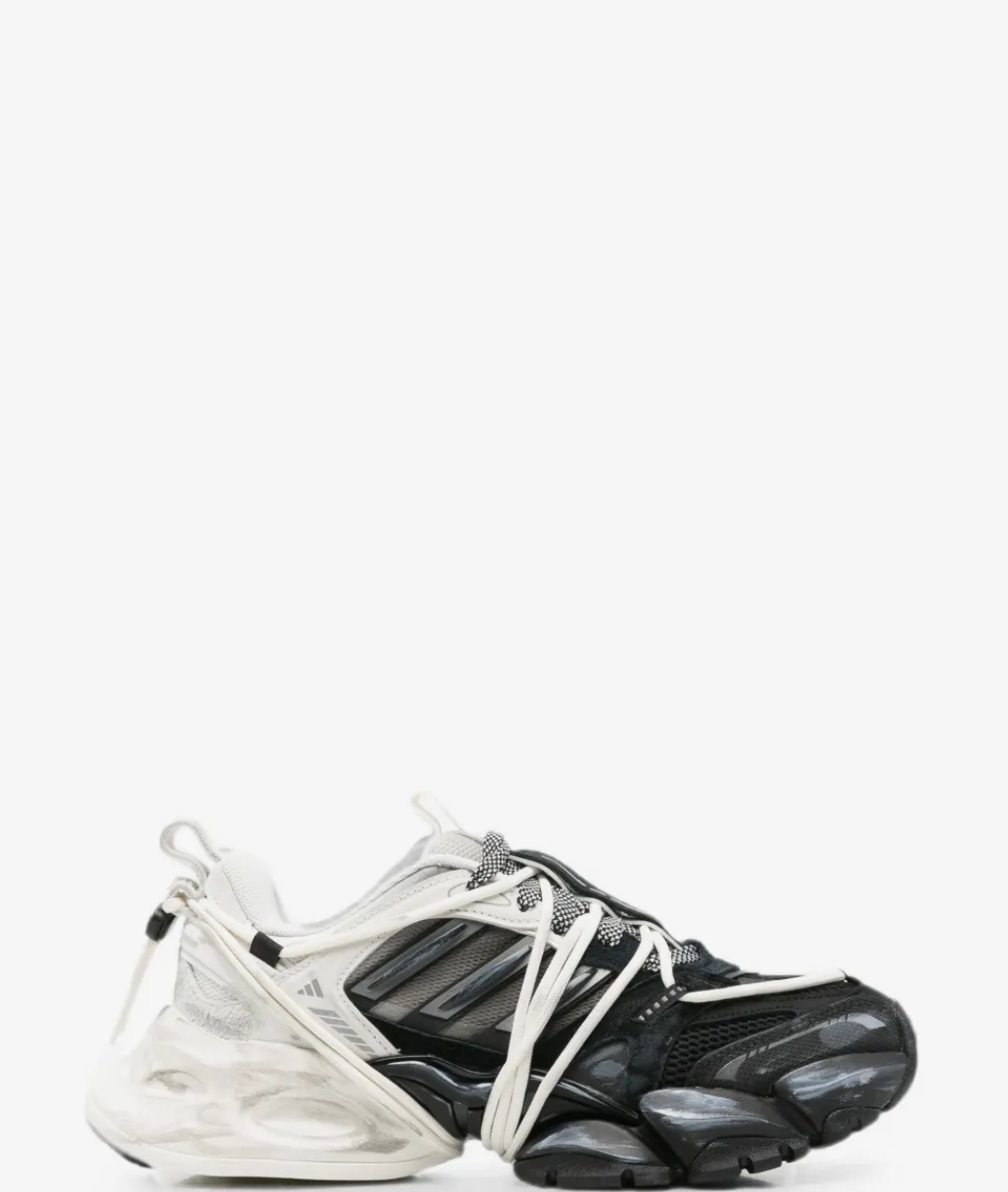 adidas panelled lace-up sneakers