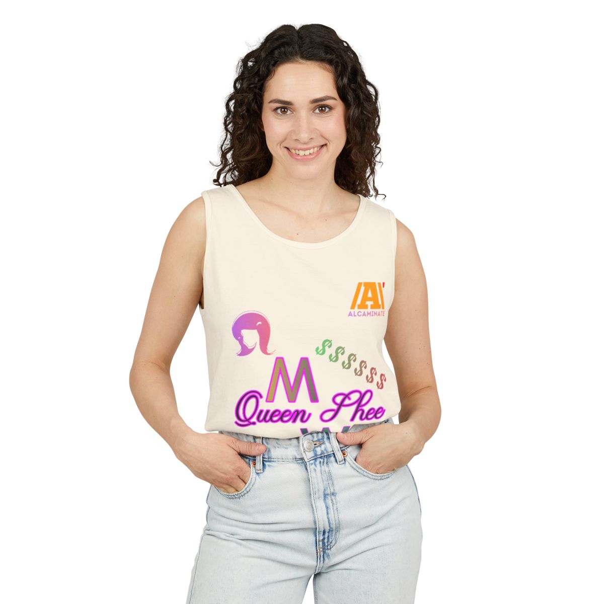 Alcaminate Queen Shee tank top