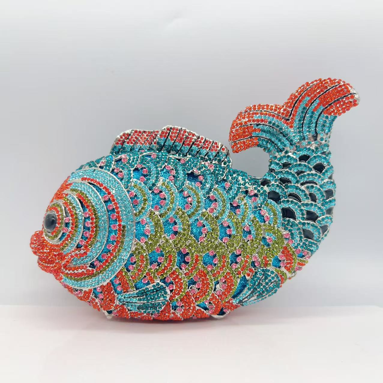Fish Rhinestone Clutch for Weddings