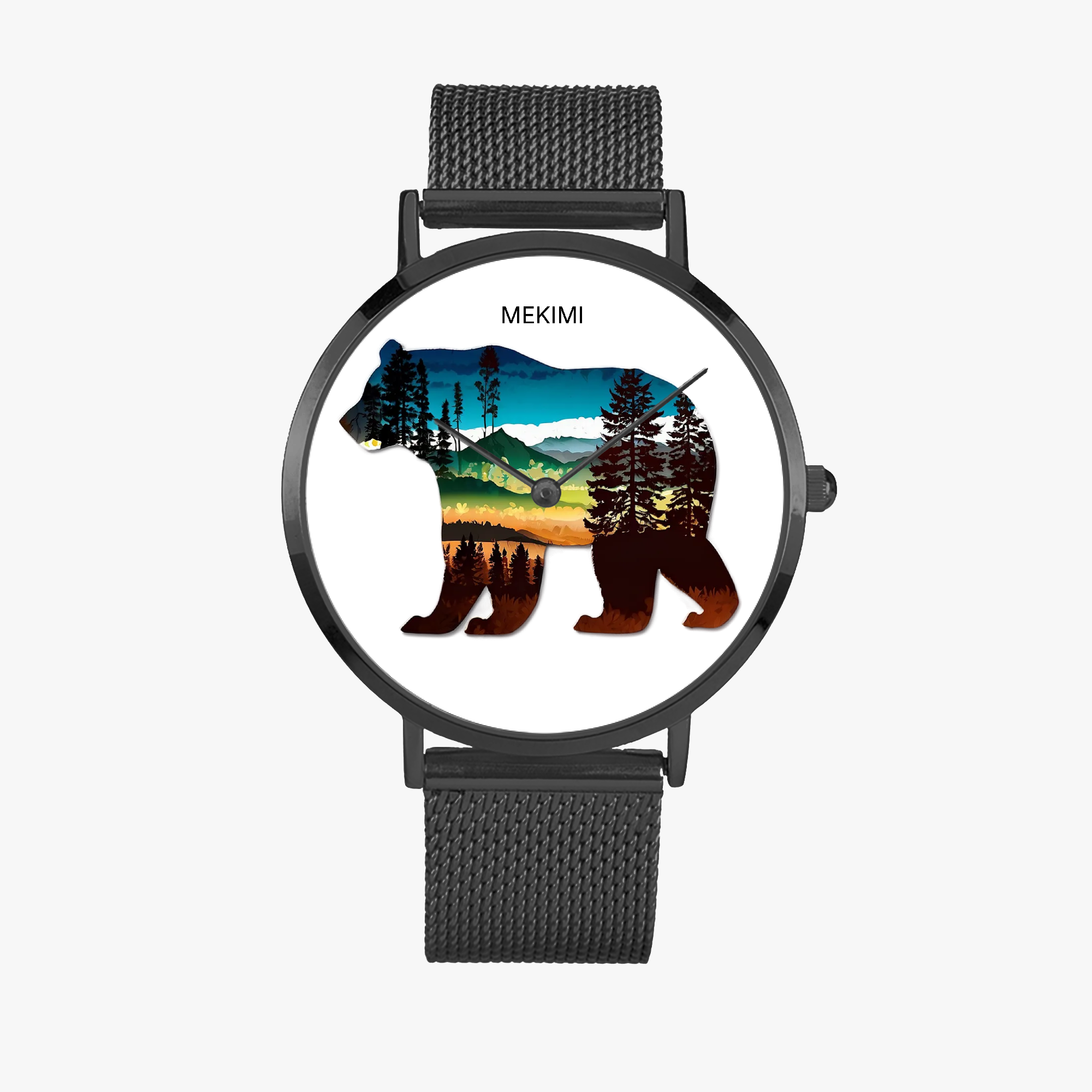 MEKIMI WATCH-Abstract Bear Watch