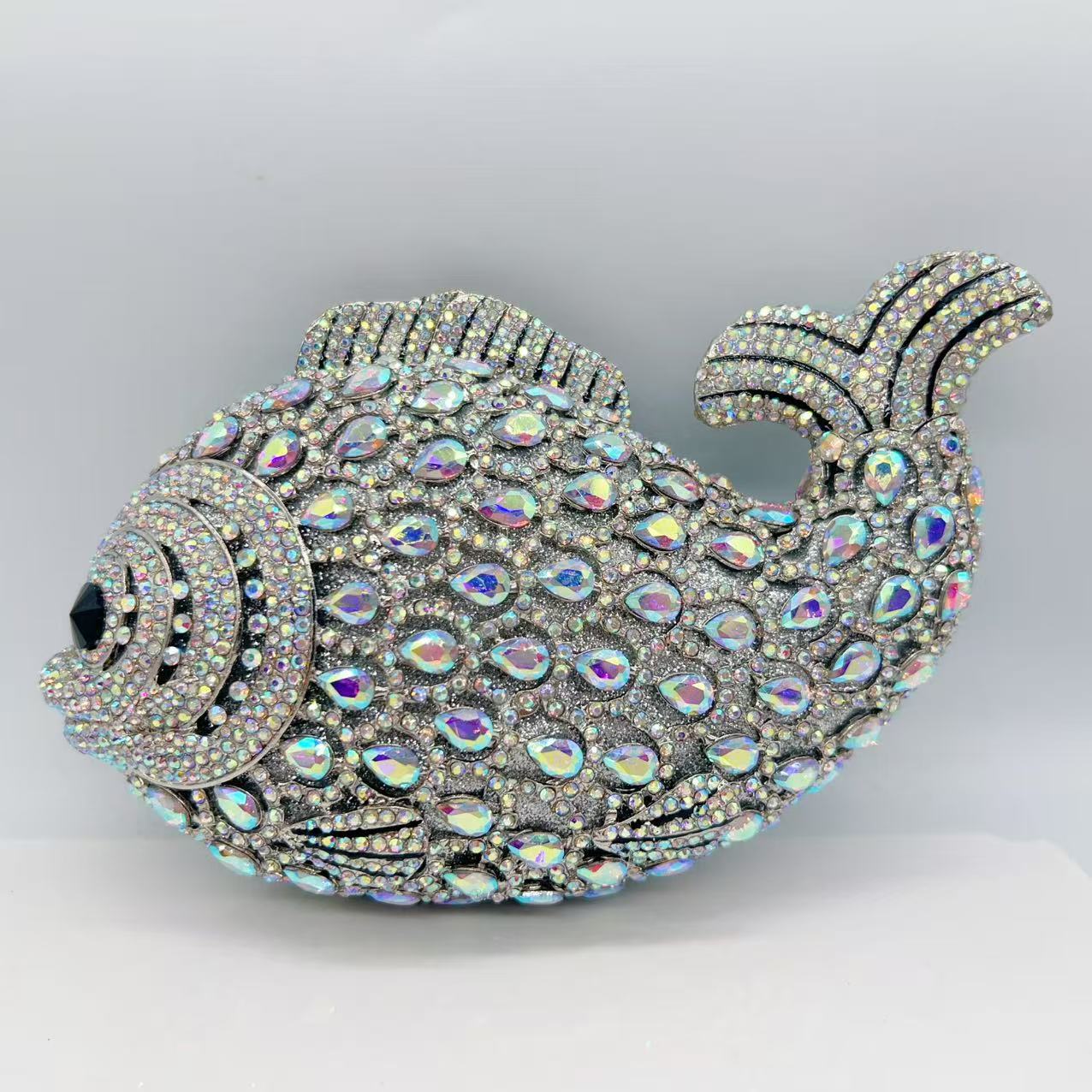 Fish Rhinestone Clutch for Weddings
