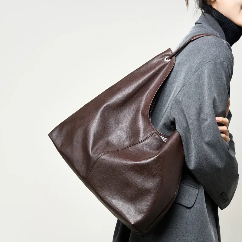 MAKOM BAGS- Tanned Leather Tote Bag