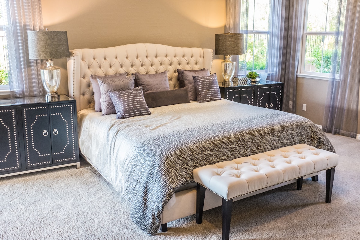 Solid Wood Platform Bed