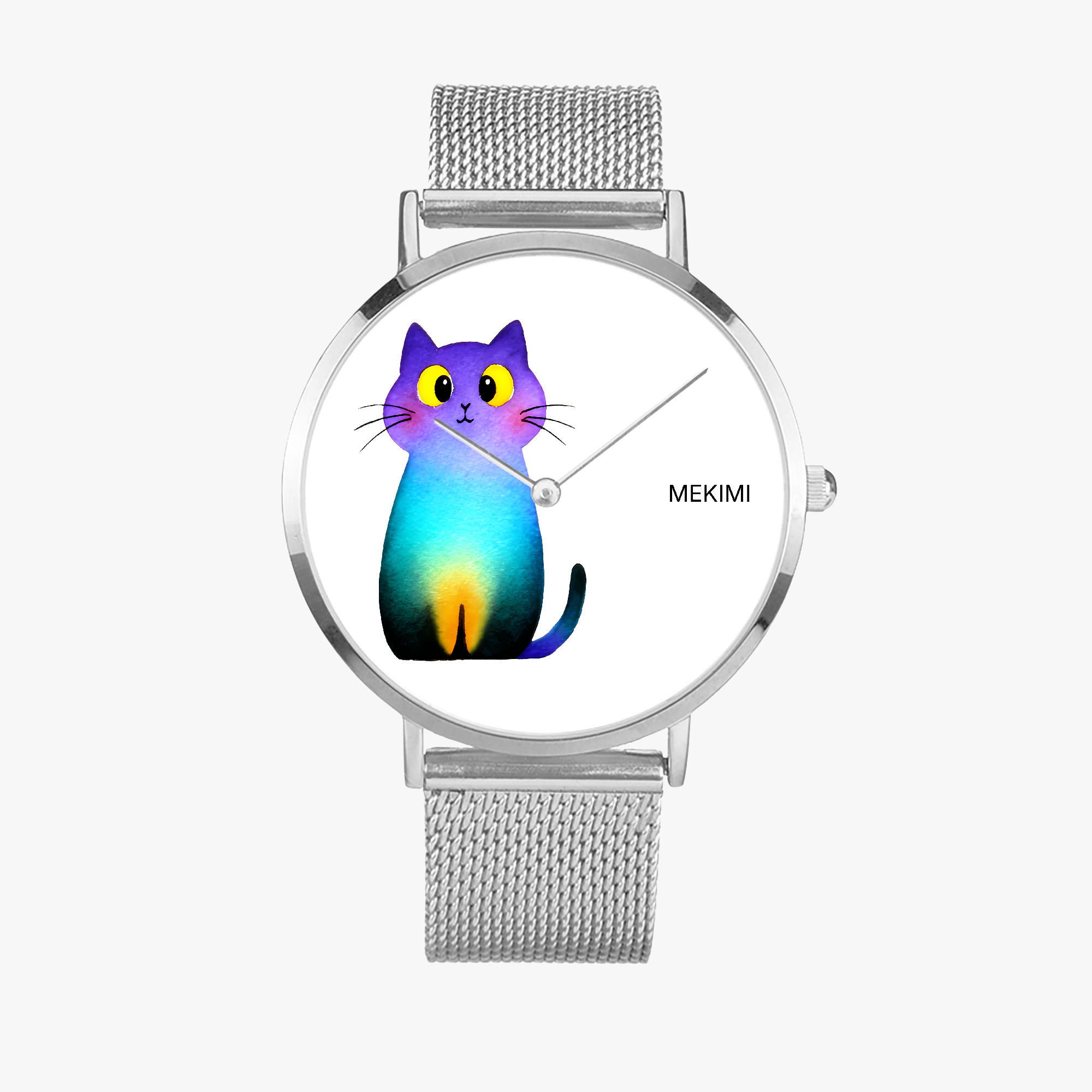 MEKIMI WATCH-Purple-Blue Gradient Cat Watch