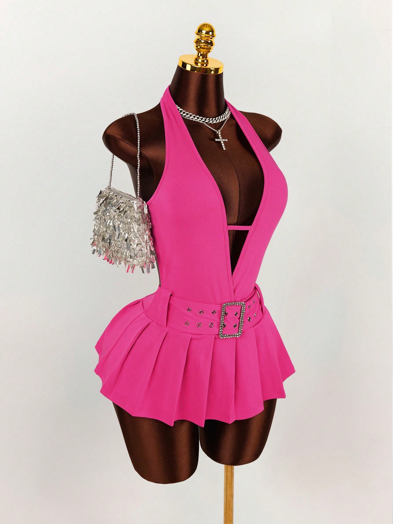 Tierra Pink Club Mini Dress😌🩷