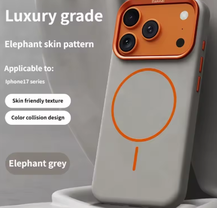 High-End Leather Texture Magnetic phone case