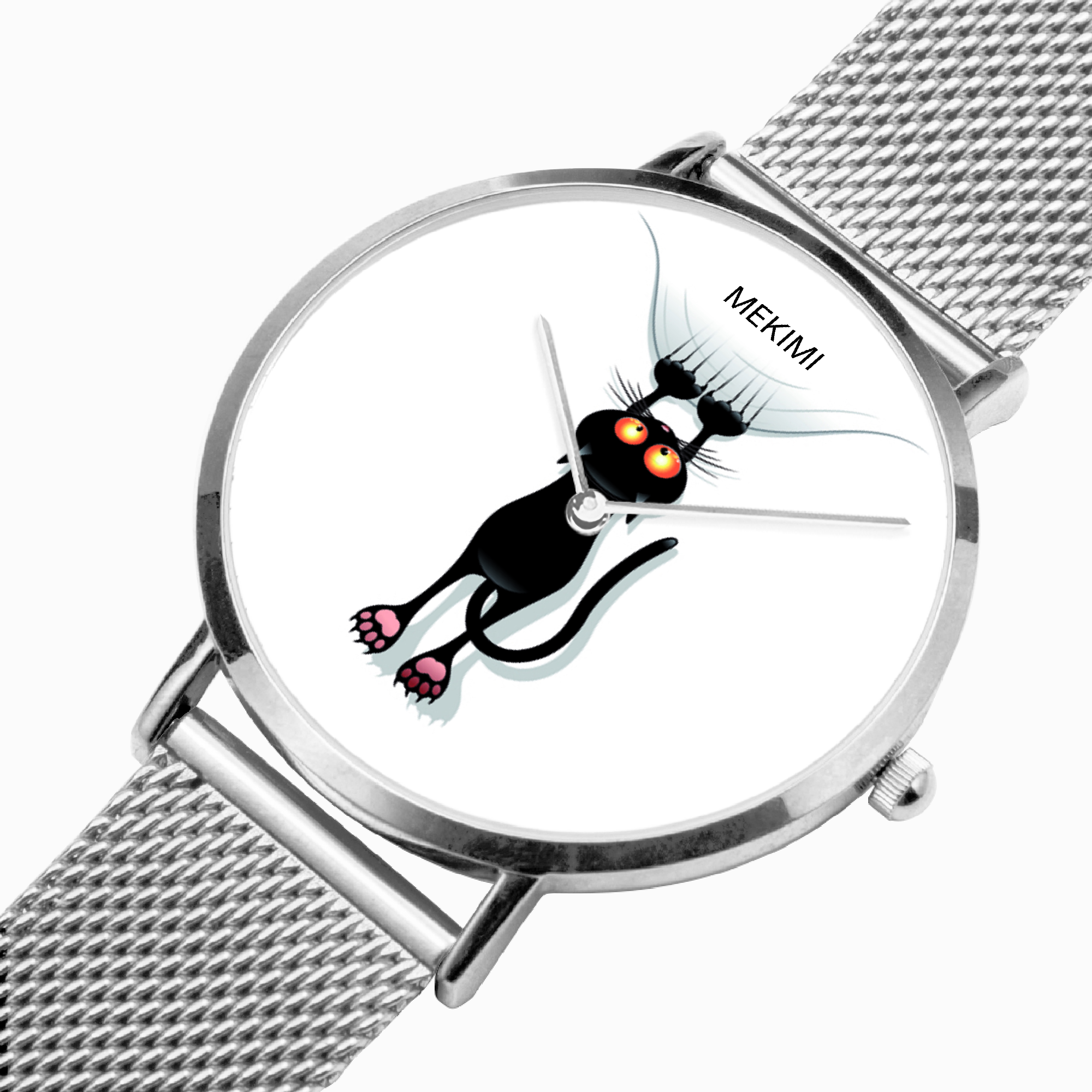 MEKIMI WATCH-Amusing Black Cat Watch