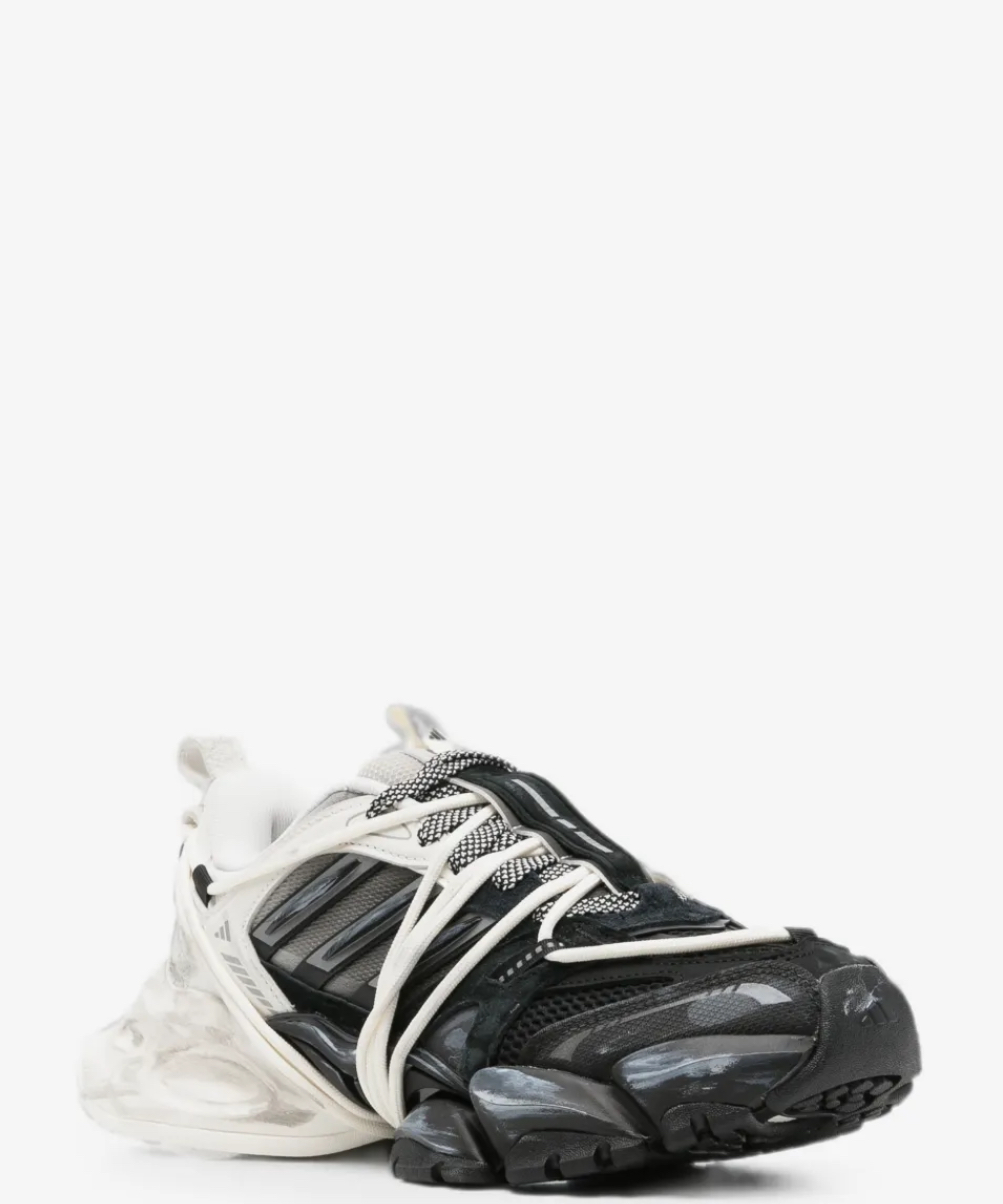 adidas panelled lace-up sneakers