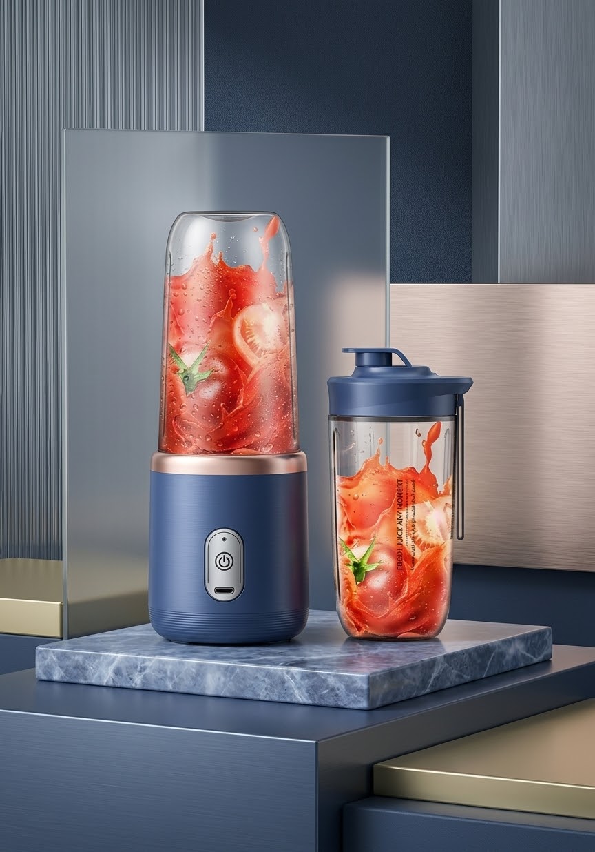 Portable electric blender