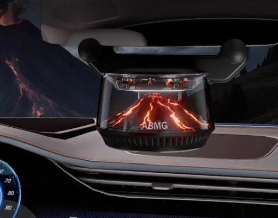 Volcano Iceberg View Aromatic Car Perfume