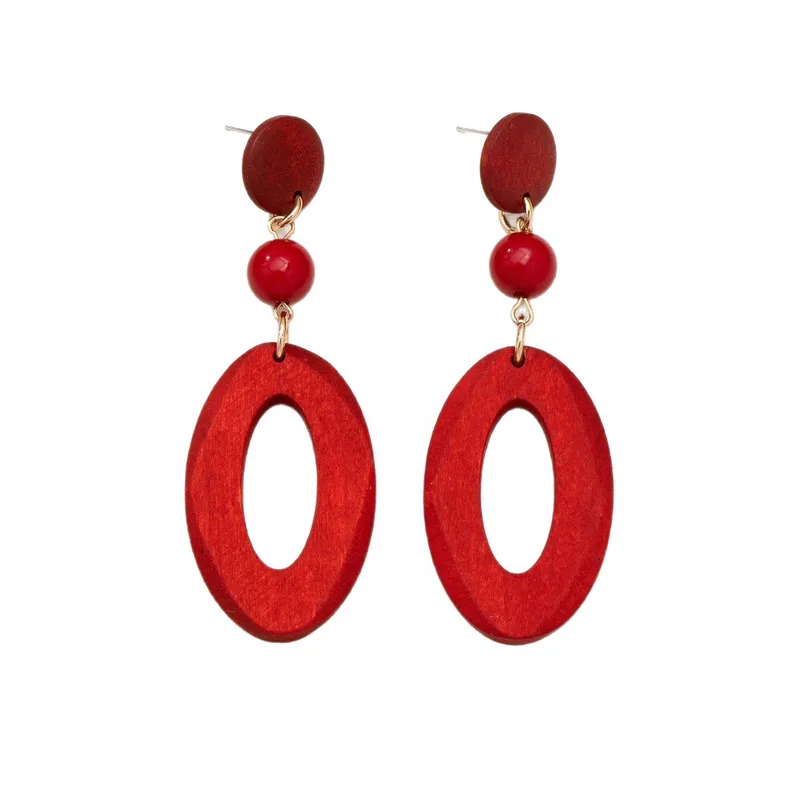 MEKIMI JEWELRY- Red Sunset Wood