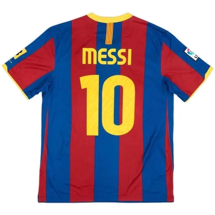 Lionel Messi - Barcelona 2010/11 Home Jersey