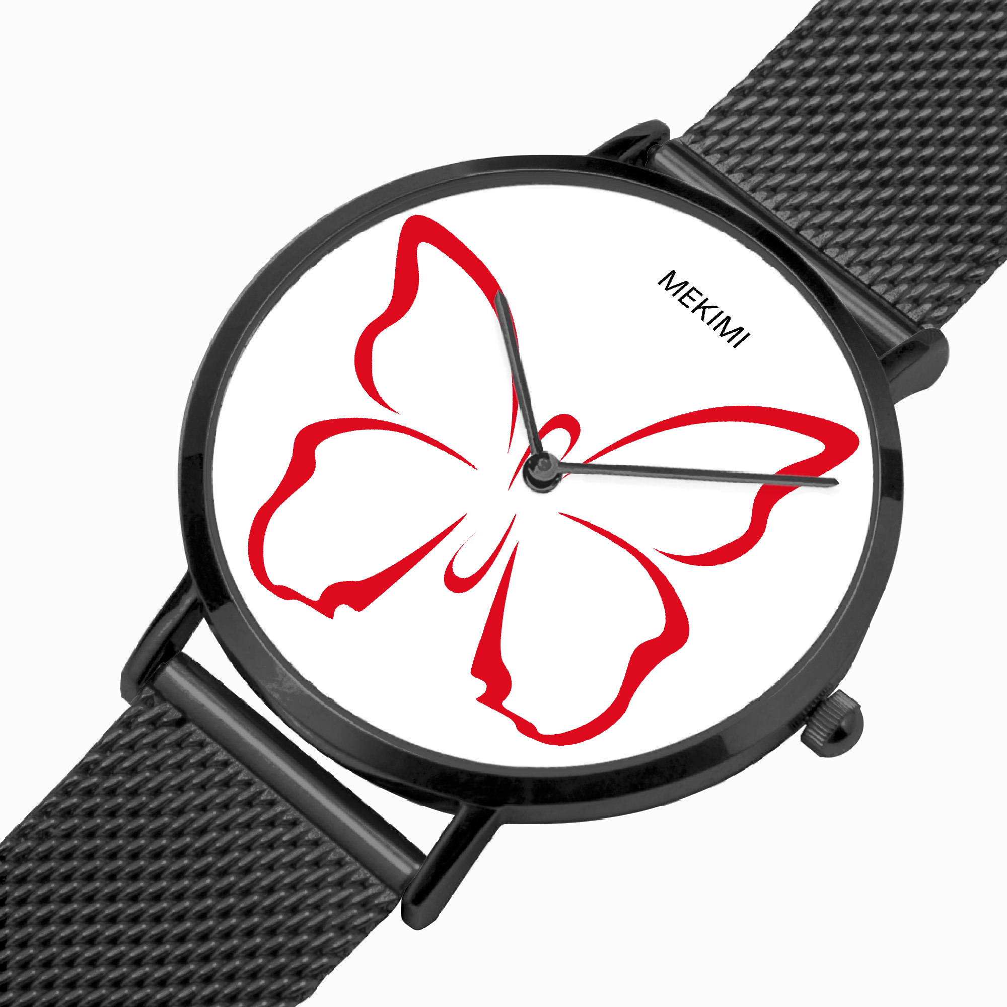 MEKIMI WATCH-Red Butterfly Watch
