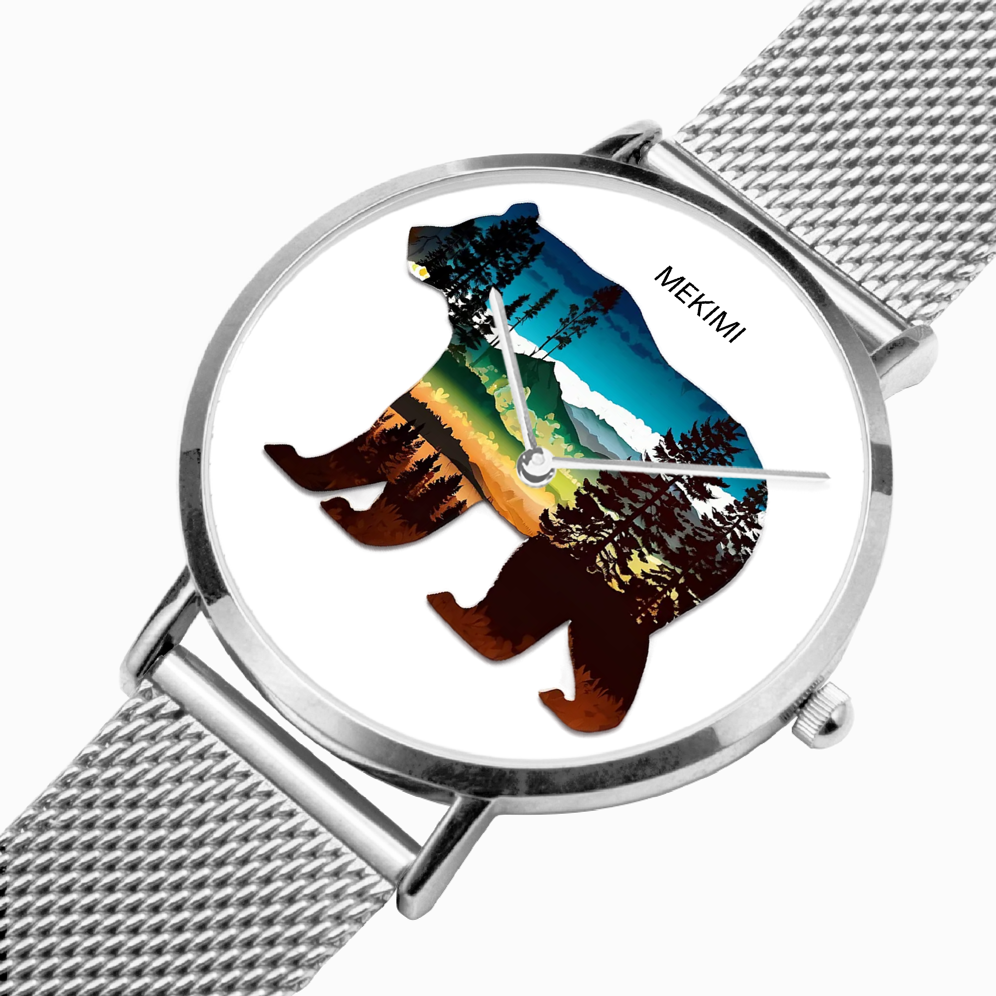MEKIMI WATCH-Abstract Bear Watch