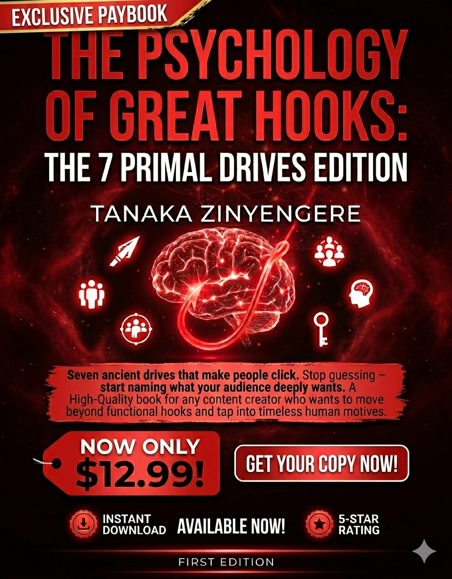 Psychology of Great Hooks: The 7 Primal Drives