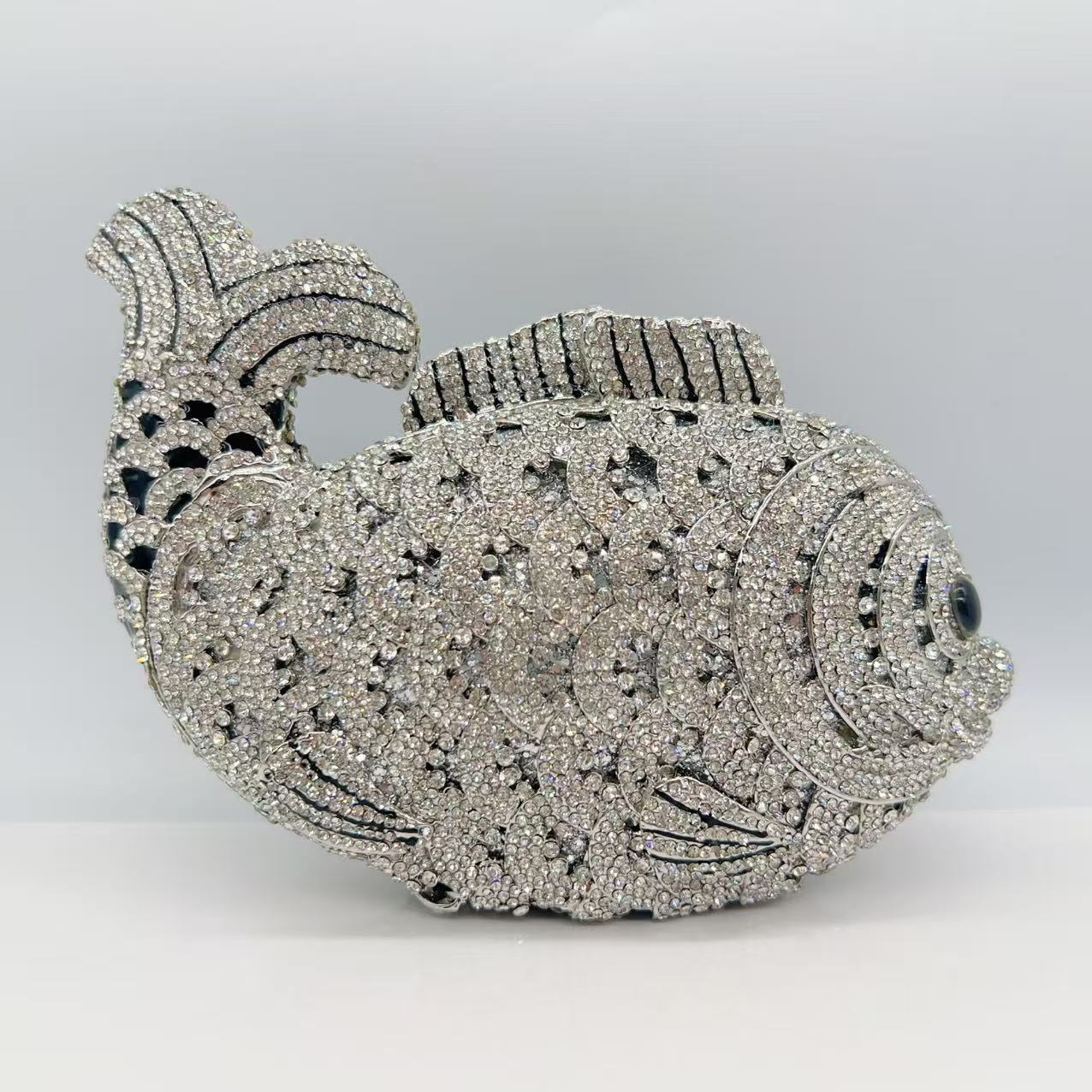 Fish Rhinestone Clutch for Weddings